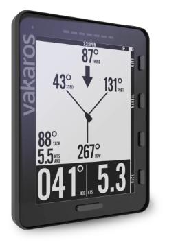 Vakaros Atlas 2 magnetic compass that knows where it's going