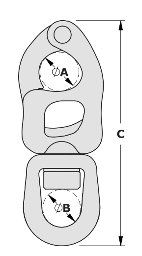 Tylaska T Snap Shackle Standard Bail.png