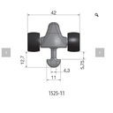 Rutgerson BS Slider Standard 11mm