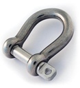 Petersen 9.5mm Socket Pin Bow Shackle 