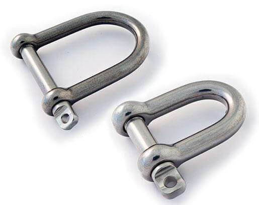 Petersen 6mm D Shackle 