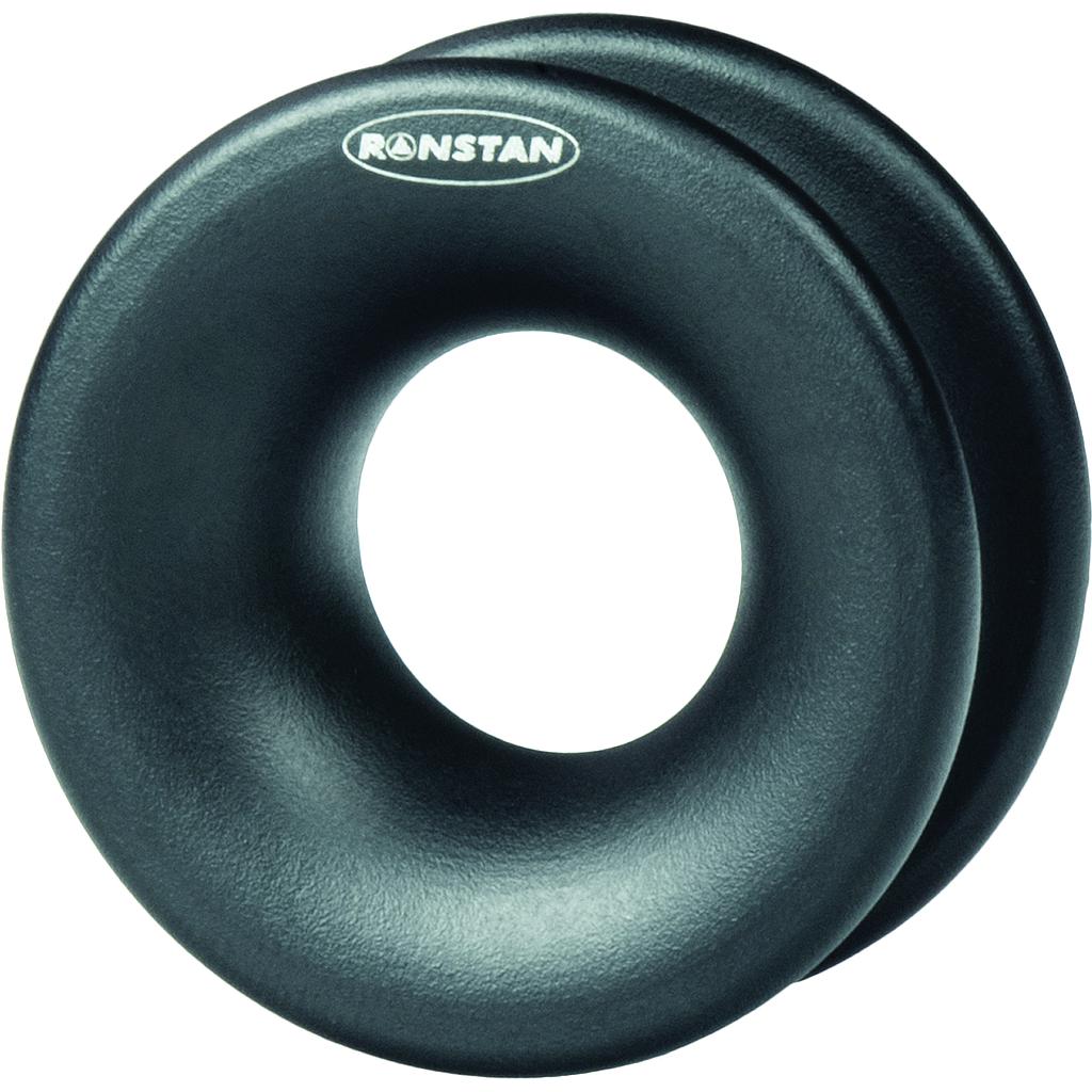 Ronstan RopeGlide Ring,57mm x 26mm x 25mm,Black