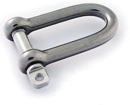 Petersen 8mm Long D Shackle 