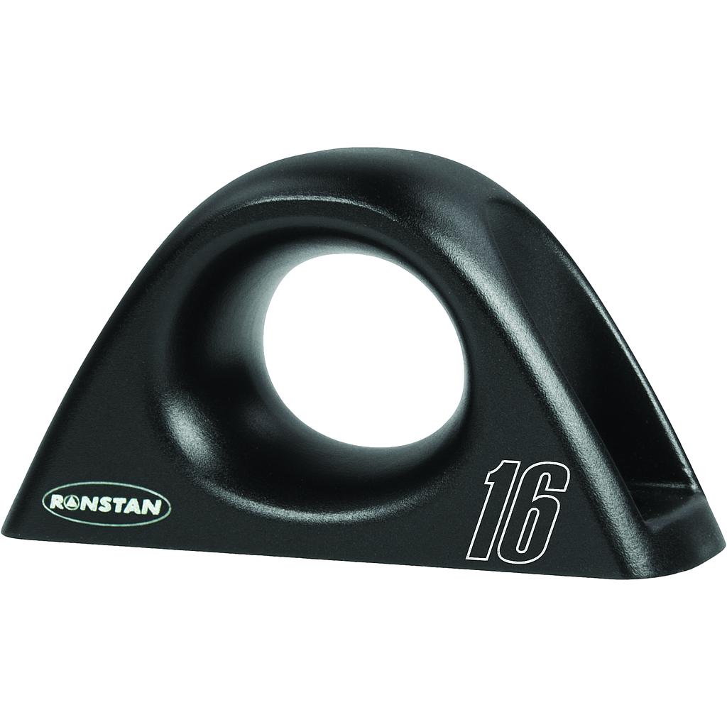 Ronstan RopeGlide Fairlead Single, Black 16mm