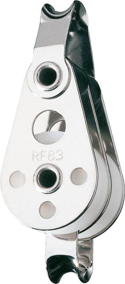 Ronstan S30 AP Double Block - becket, loop head