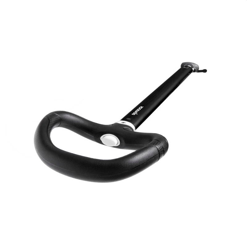 Spinlock EA Tiller Extension - Black, Swivel, 750-1200mm