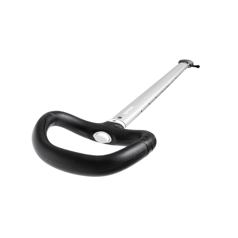 Spinlock EA Tiller Extension - Silver, Swivel, 750-1200mm