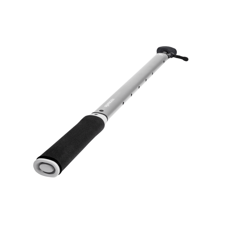 Spinlock EJ Tiller Extension - Silver, Swivel, 750-1200mm