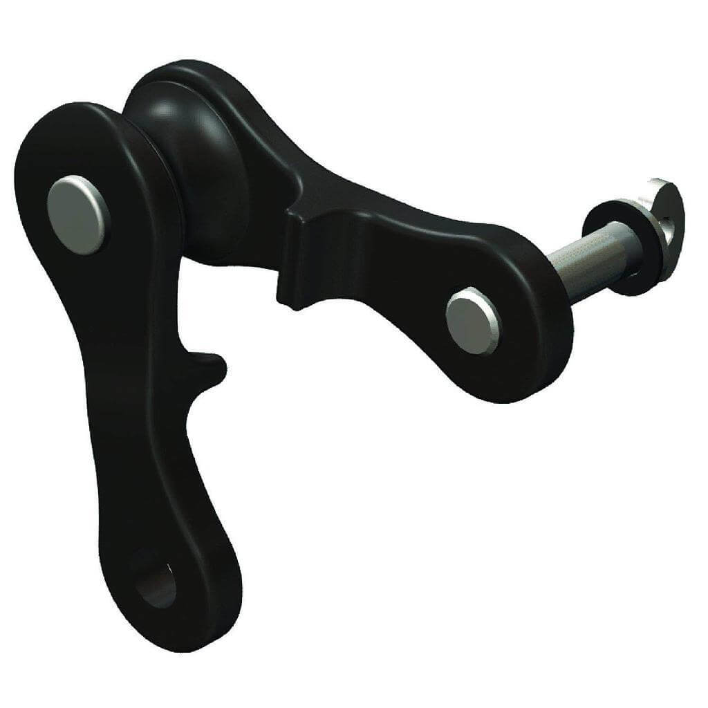 Tylaska H8 2:1 Split Aluminium Halyard Shackle