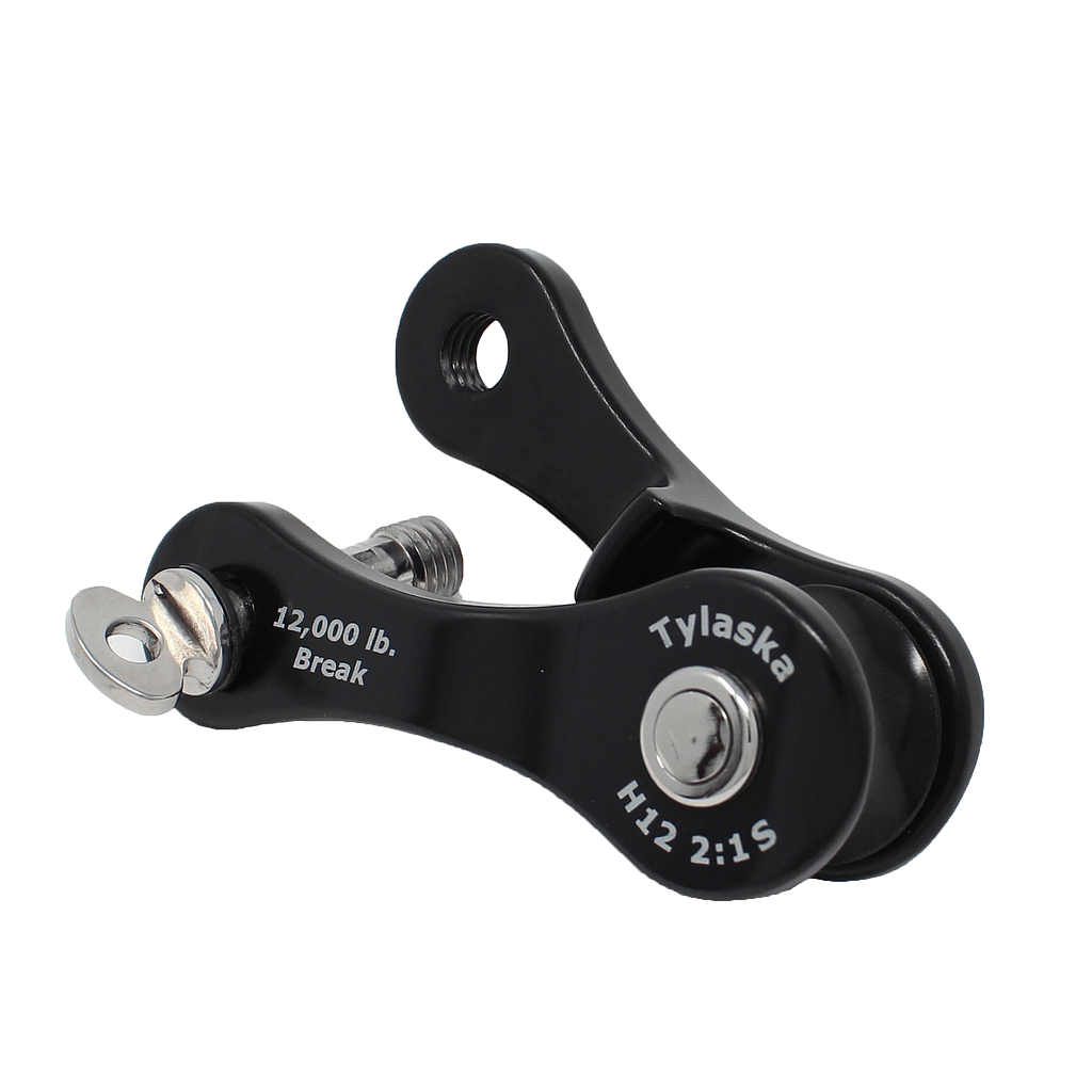 Tylaska H12 2:1 Split Aluminium Halyard Shackle