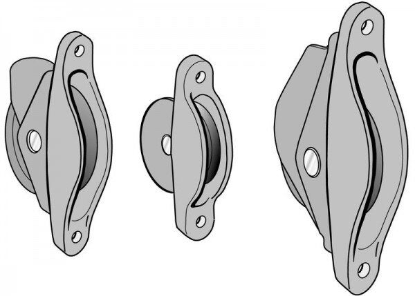 Selden Sheave Box Al-90 Mk2 (Riv.Fix)