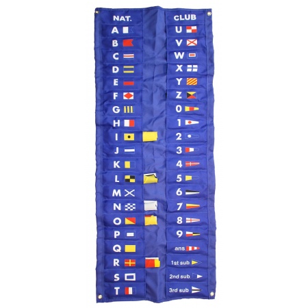 ForSail Signal flag set 20x30cm nylon bag