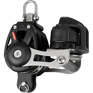 Ronstan Series 40 Ball Bearing Orbit Block™ - Triple Ratchet with Adjustable Cleat