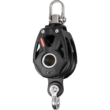 S40 BB Orbit Block,Double,Becket,Swivel Shackle