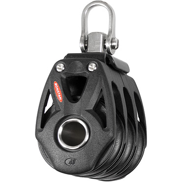 Ronstan Series 40 Ball Bearing Orbit Block™ - Triple, Shackle Head