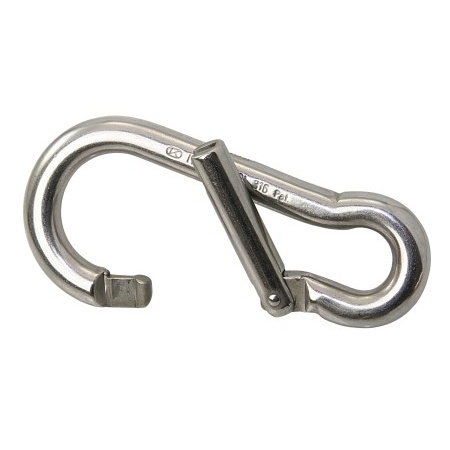 KONG Stainless Steel Carabiner Hook AISI316 ‘GENIUS’ 100mm