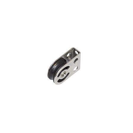 SEA SURE Swivel Block with Base Plate 25 x 8mm Nylon