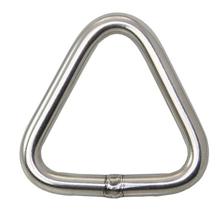 Seasure triangles - stainless steel 80 x 8.0mm