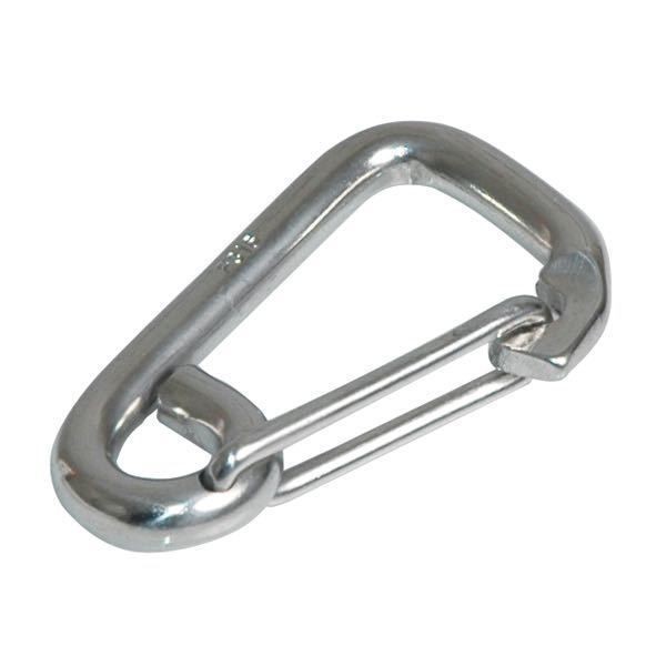 1852 Snap Hook Stainless 80mm