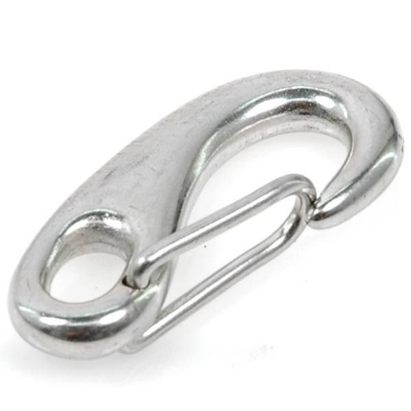 1852 Snap Hook Stainless 70mm