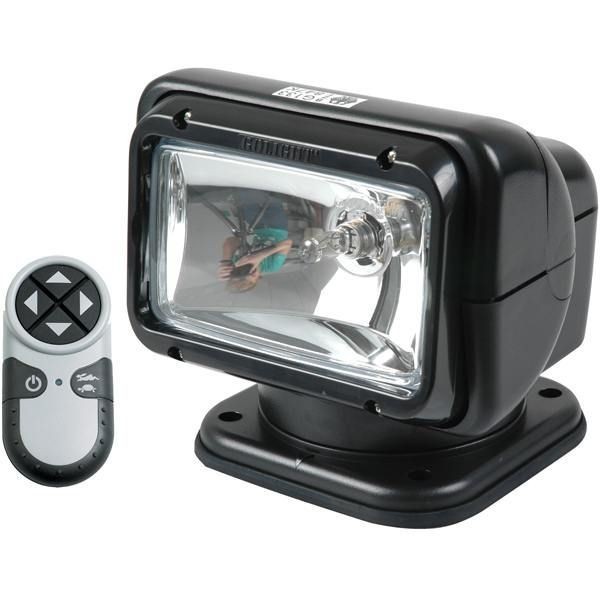 Golight 2000GT searchlight with wireless remote control