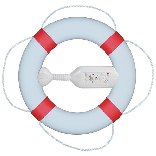 FP Rescue Ring FP 380 White with Throwing Line