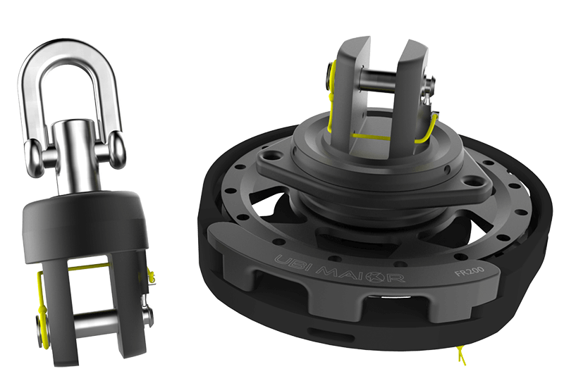 UBI Maior klassischer Furler Free Tack-X Bearing, 200mm Trommel, 7,5t MWL