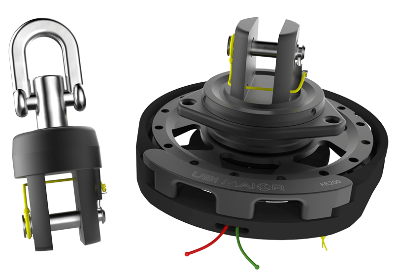 UBI Maior ReWind Furler Free Tack-X Bearing, 200mm drum, 7,5t MWL