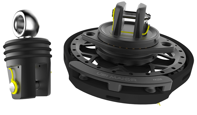 UBI Maior klassischer Furler High Last Free Tack-X Bearing, 250mm Trommel, 13t MWL