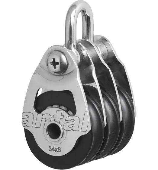 Antal SS Triple Block Ø34 with Shackle