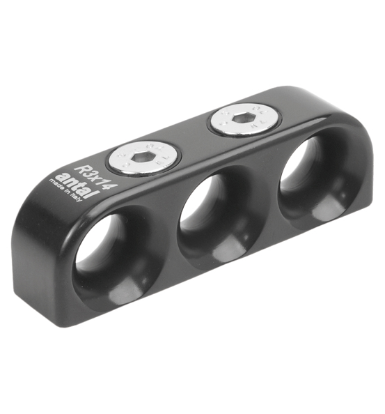 Antal Fairlead - 3 Holes, 12mm Line