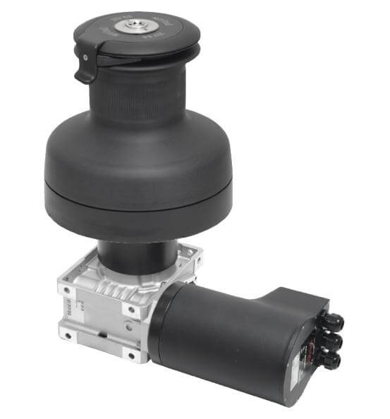 Antal 66 2-Speed Electric (Horizontal) 12V Aluminium Winch (2-Speed Manual)