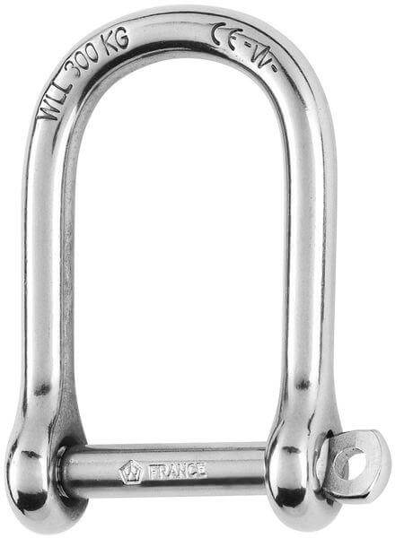 Wichard Self-locking large shackle - Dia 8 mm