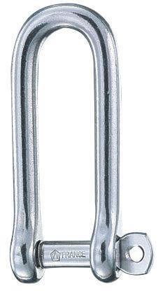 Wichard Captive pin long D shackle - Dia 5 mm