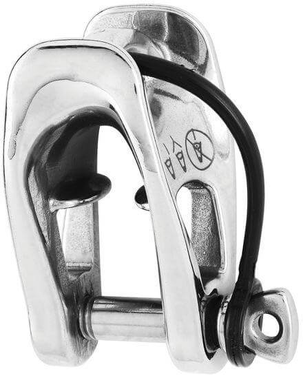 Wichard MXEvo 2:1 Shackle - 10 mm Captive pin, Max rope 14 mm