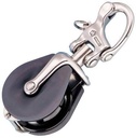 Wichard Snatch block with snap shackle - Max rope size 12 mm