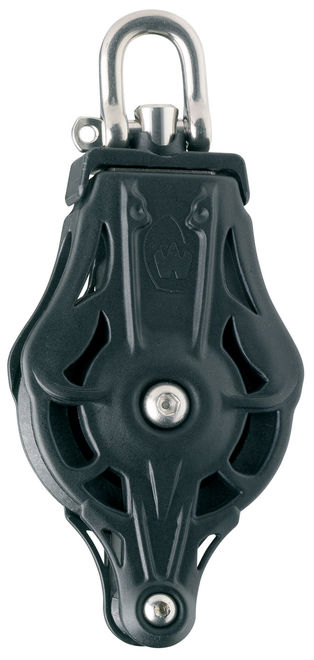 Wichard Single ball bearing block - Sheave 35 - Swivel head & becket