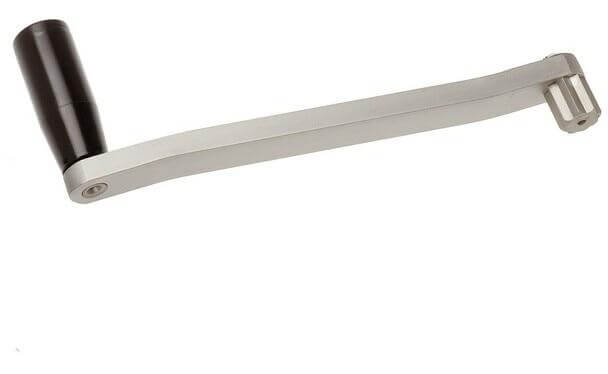 Barton Winch Handle - 280mm, Non-Locking, Single, Aluminium