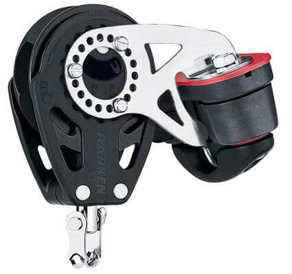 Harken 57mm Carbo Ratchet Block w/Cam Cleat