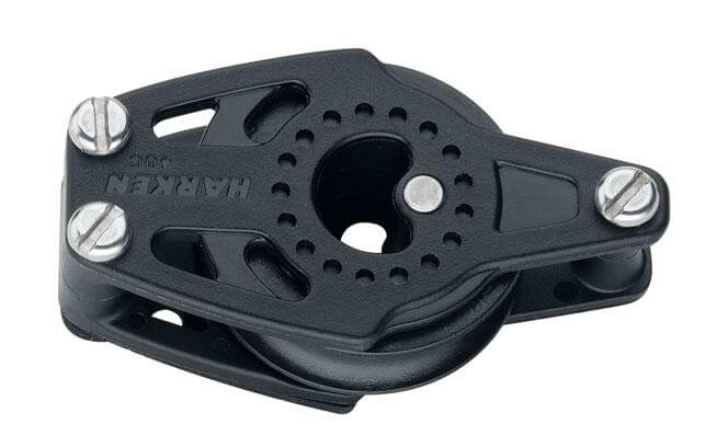 Harken 40mm Carbo Air Block - Cheek, becket, single