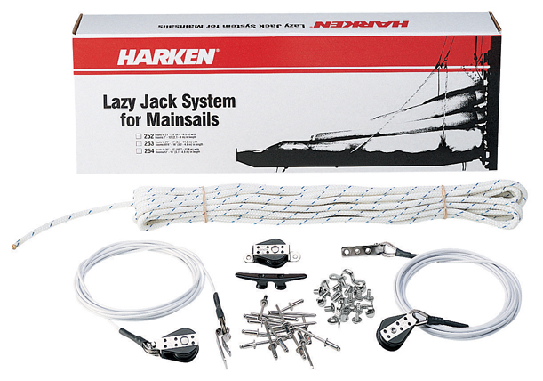 Harken Small Lazy Jack Kit (Boom 2m - 4m)