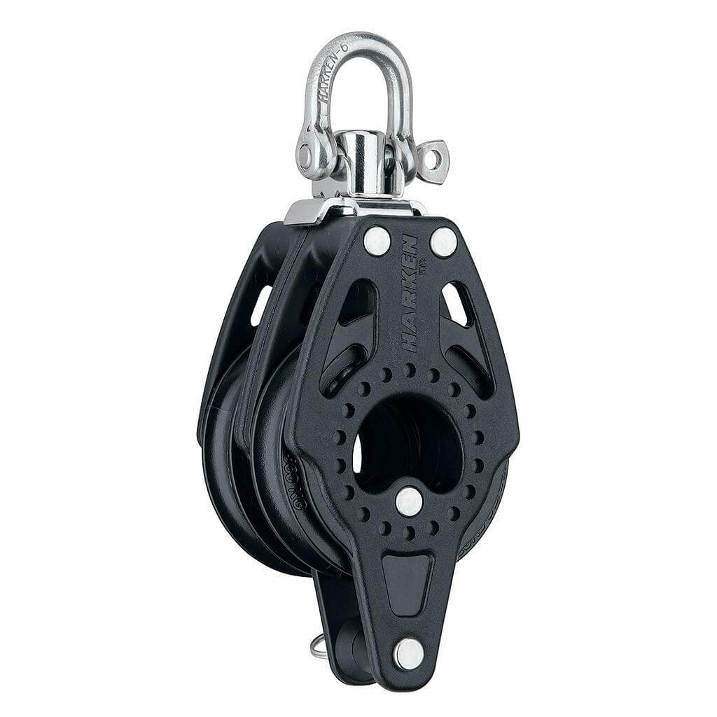 Harken 57mm Double Carbo Block w/Becket