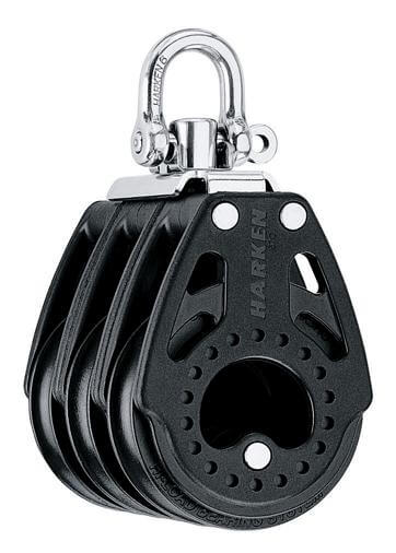 Harken 57mm Carbo Block - Triple + Swivel