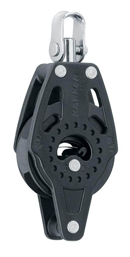 Harken 40mm Carbo Ratchet Block w/Becket