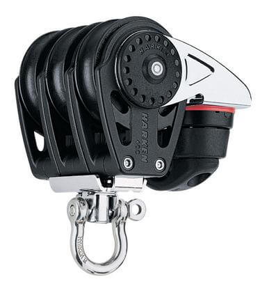 Harken 40mm Triple Carbo Block w/Cam Cleat