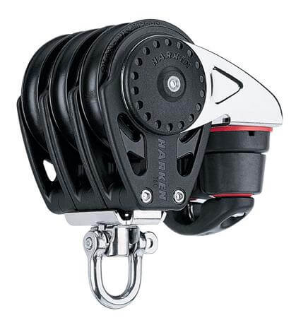 Harken 75mm Triple Carbo Block w/Cam Cleat