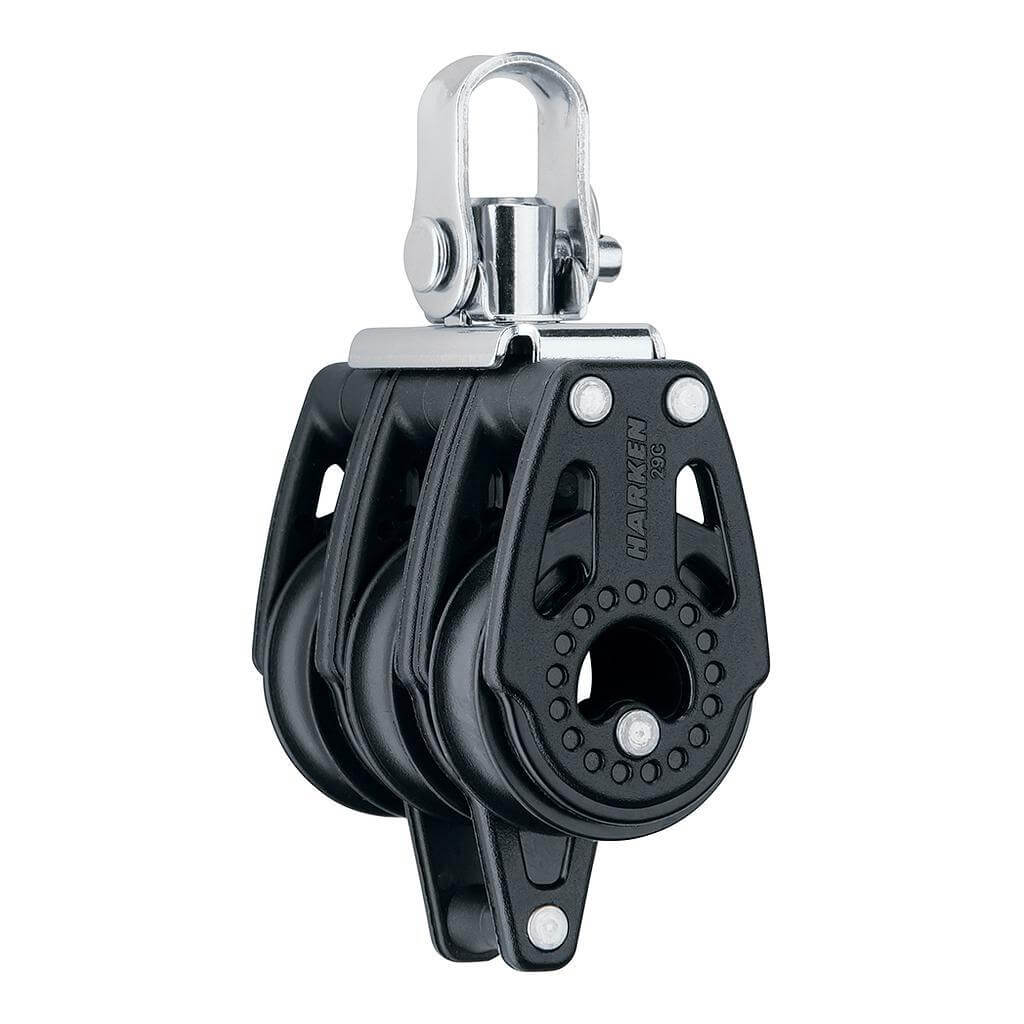 Harken 29mm Triple Swivel Carbo Block w/Becket