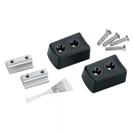 Harken 27mm Track Endstop Kit — Flat Mast Groove, Fixed