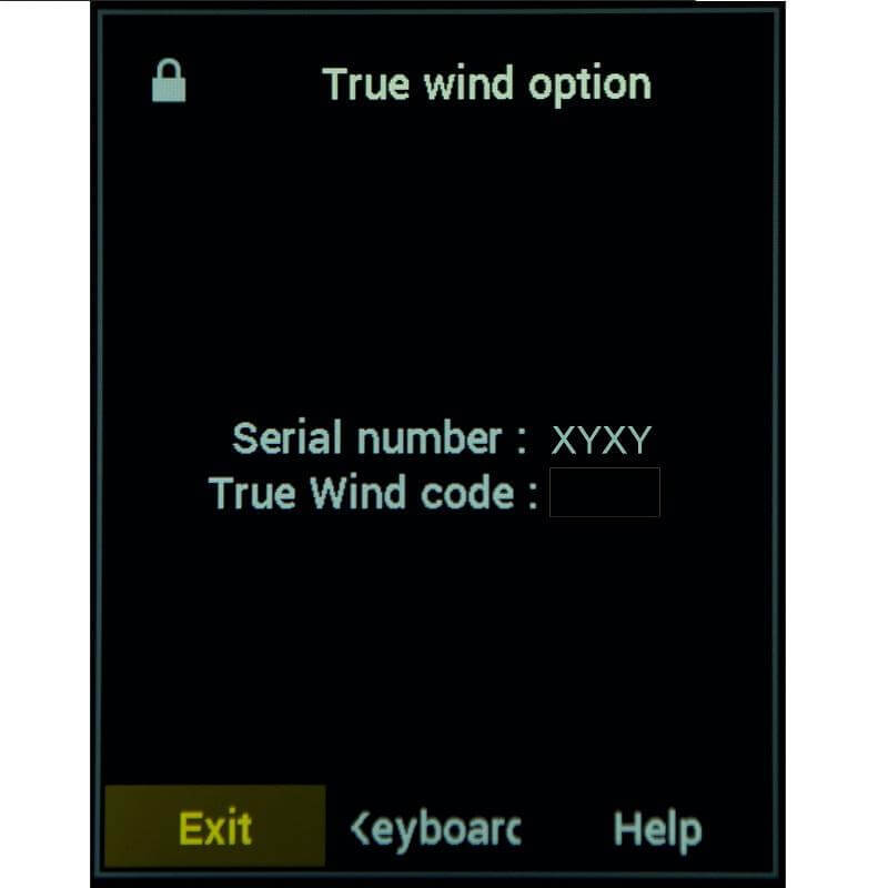 nke True Wind & SOG Mode Option für Gyropilot 2