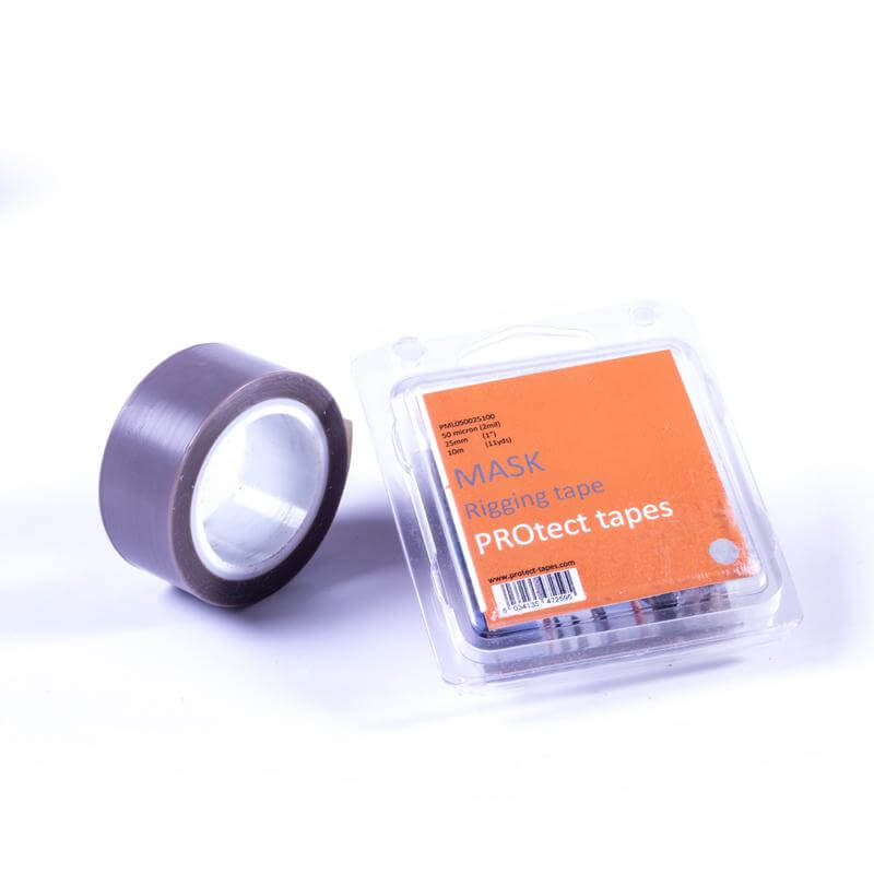 PROtect Mask - 50 micron PTFE L. Grey 25mm x 10m